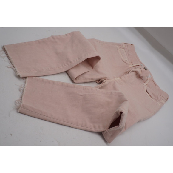 Frank & Eileen Sligo Skinny Raw Hem Jeans Ballet Pink Size 27 $298MSRP - Picture 1 of 9